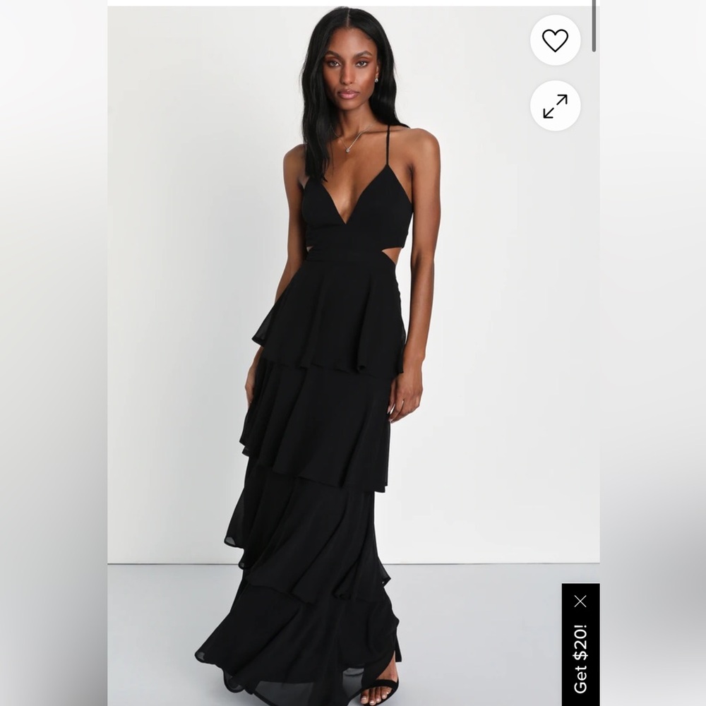 Lulu’s Wedding Guest Dress - layered frills